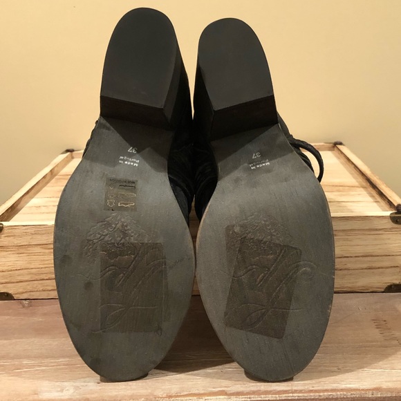 NEW Free People Carrera Bootie Crisscross - Picture 4 of 4